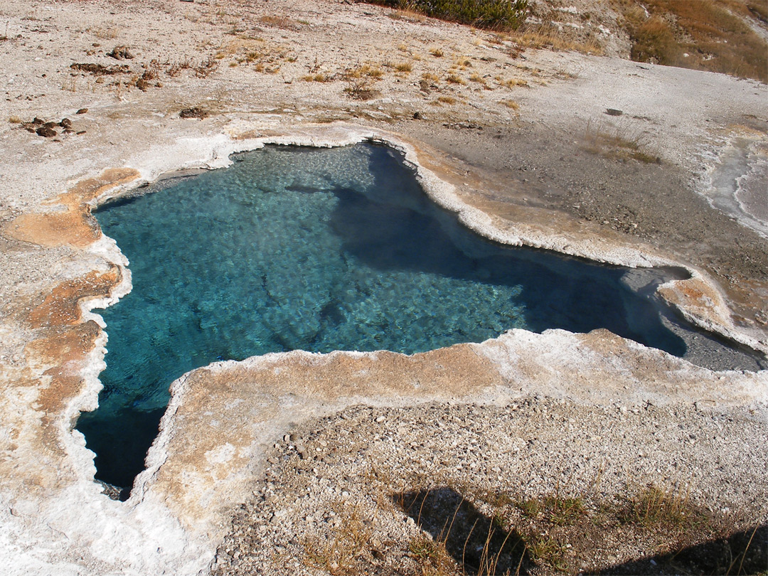 Blue Star Spring, on Geyser Hill