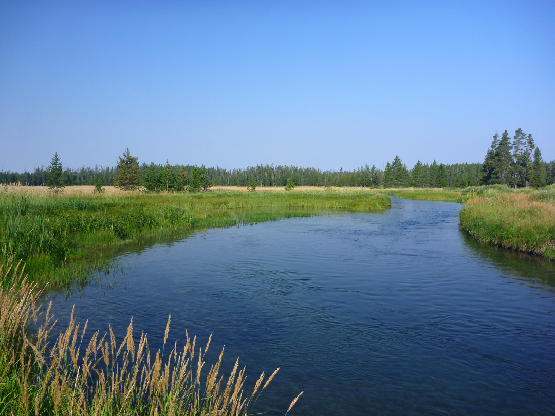 Calm waters of Boundary Creek