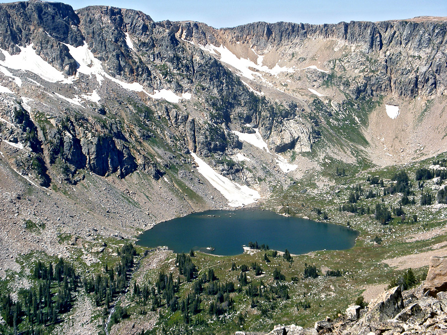 Above Lake Solitude