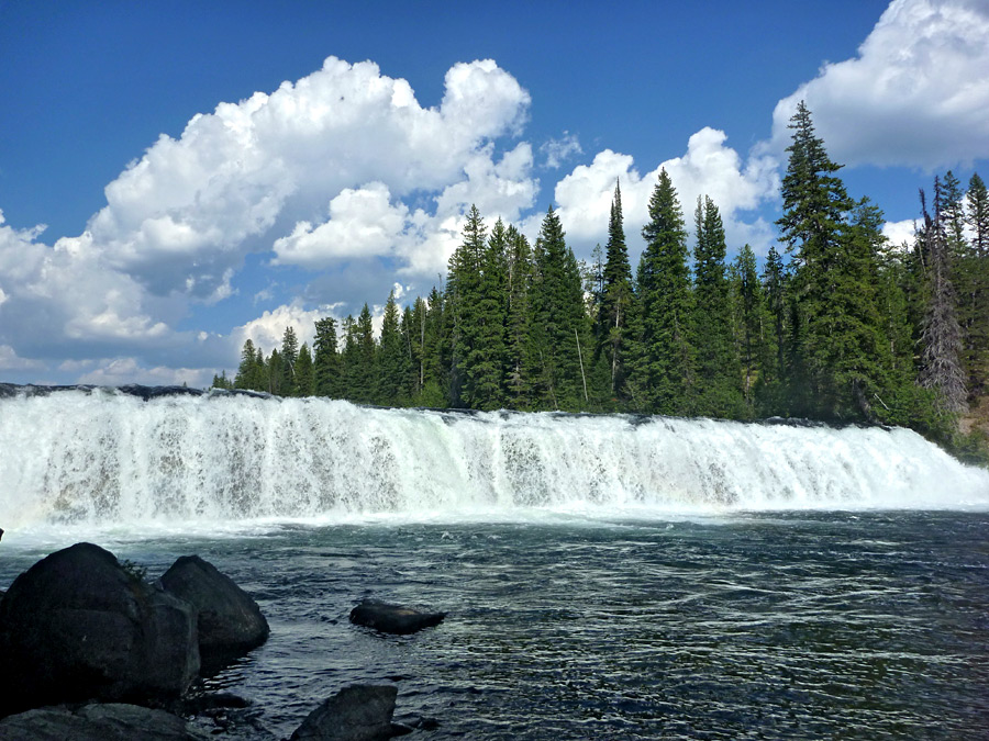 Base of Cave Falls