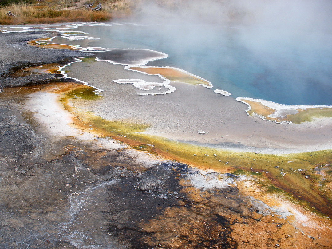 Columbia Spring Heart Lake Geyser Basin, Yellowstone National Park