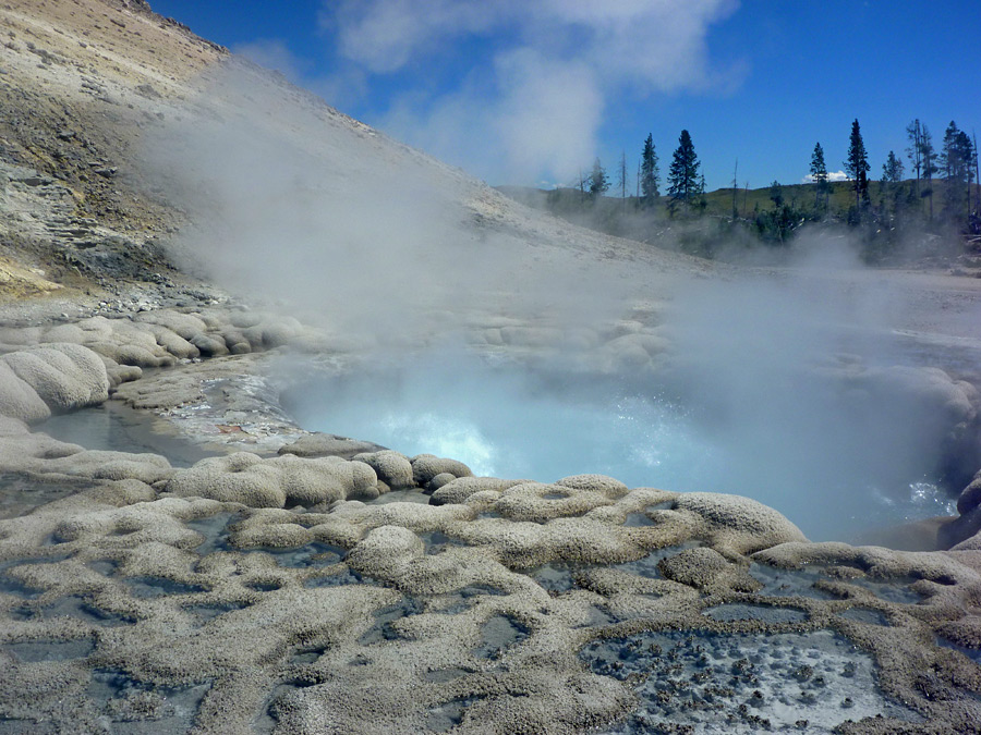 Crater Hills Geyser