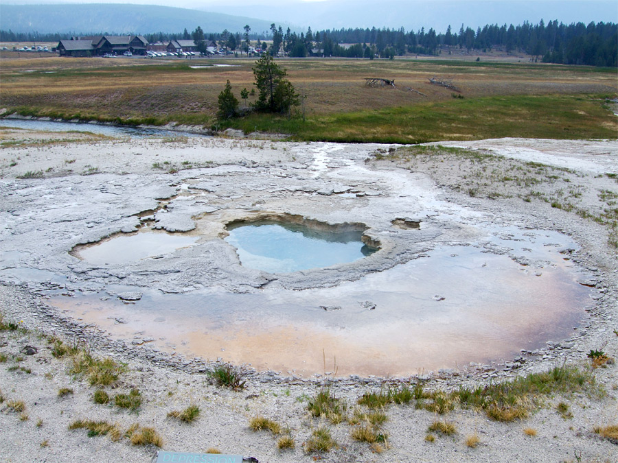 Depression Geyser