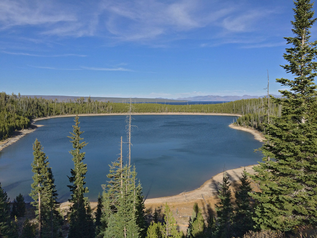 West shore of the lake