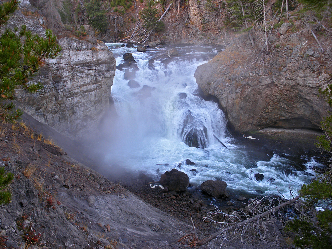 Firehole Falls