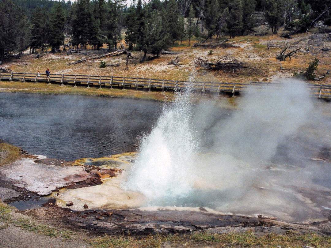 Firehole Lake