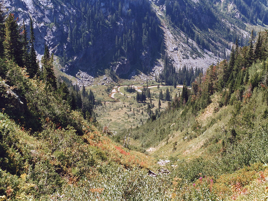 Ravine above Death Canyon