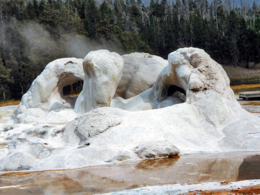 Cone of Grotto Geyser