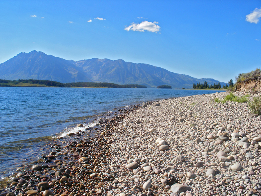 Pebbly beach