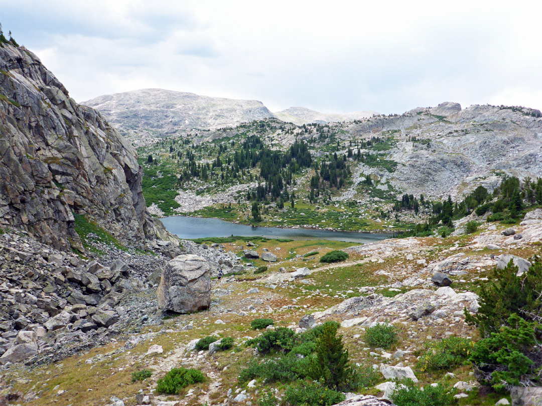 Lake below the Indian Pass Trail