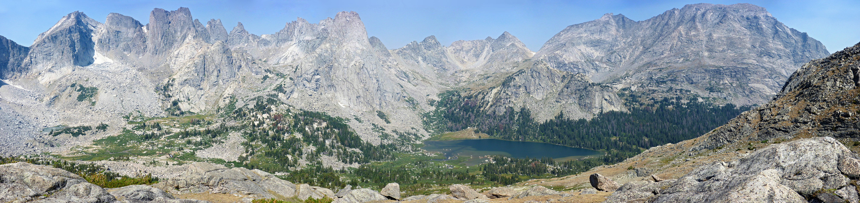 Cirque of the Towers and Lonesome Lake