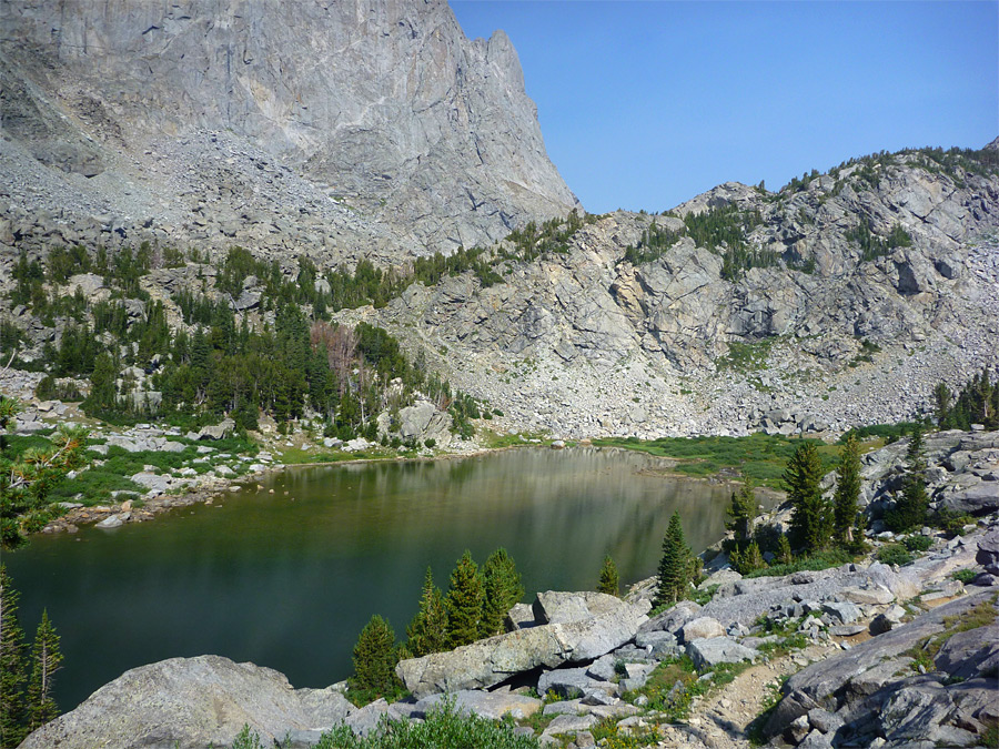 Lake below War Bonnet Peak