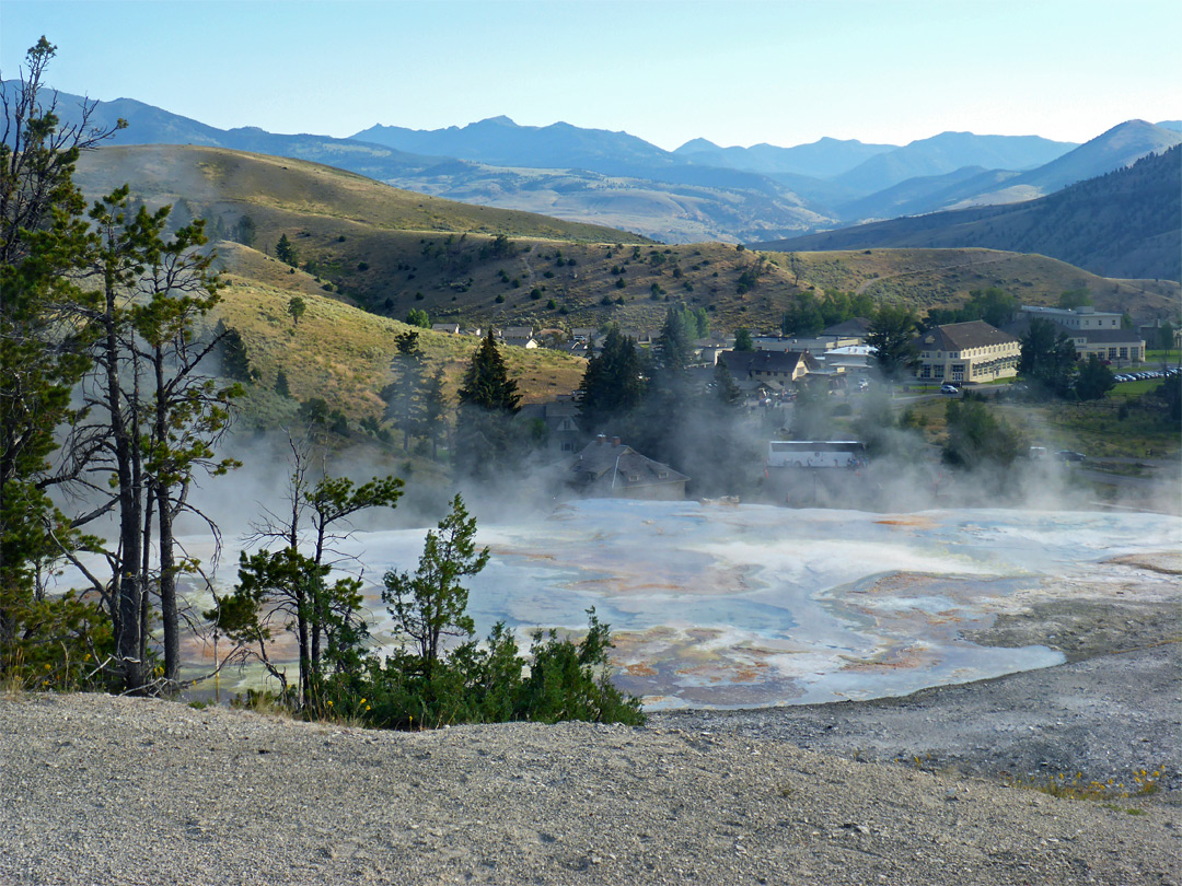 Terrace above Palette Spring