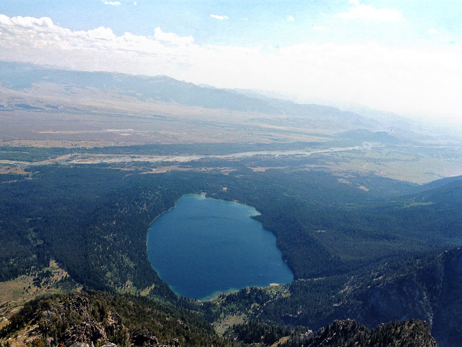 4,000 feet above Phelps Lake