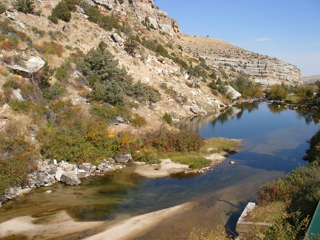 Popo Agie River The Rise Sinks Canyon State Park Wyoming