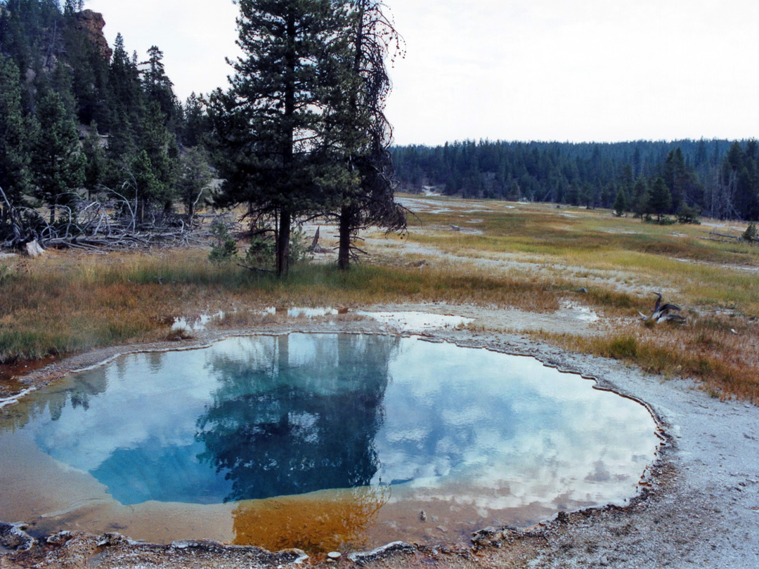 Clear blue pool