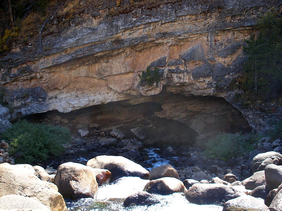 Above The Sinks Sinks Canyon State Park Wyoming