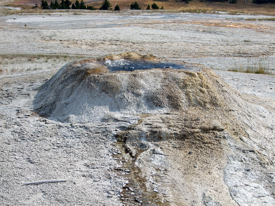 Water in Sponge Geyser