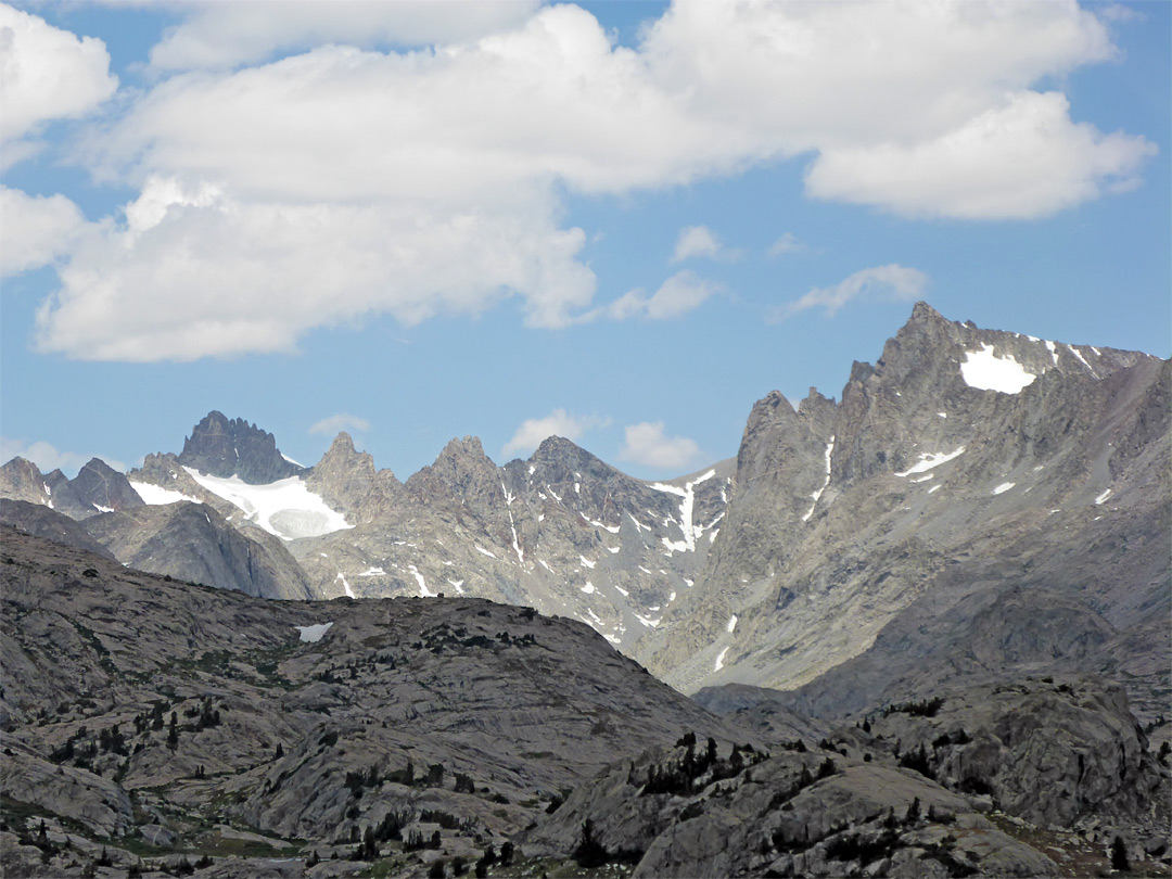 Peaks above Titcomb Basin