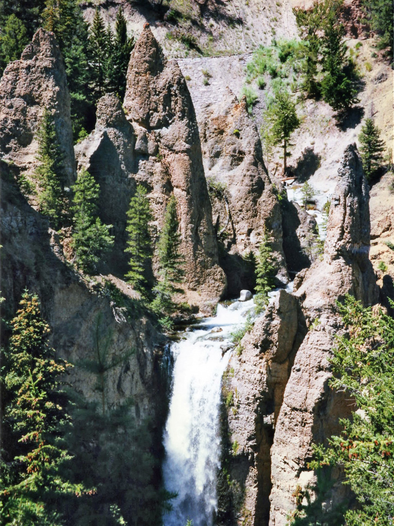 Top of Tower Falls