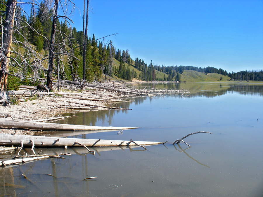 West edge of Turbid Lake