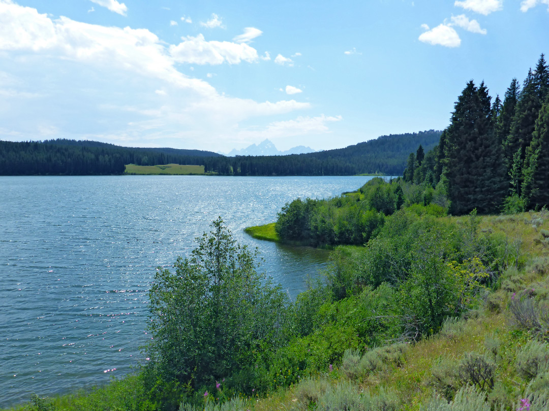 Northern shoreline