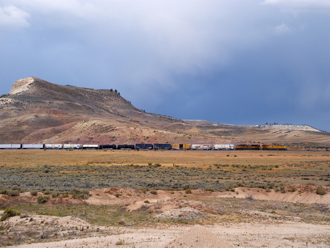 Union Pacific train