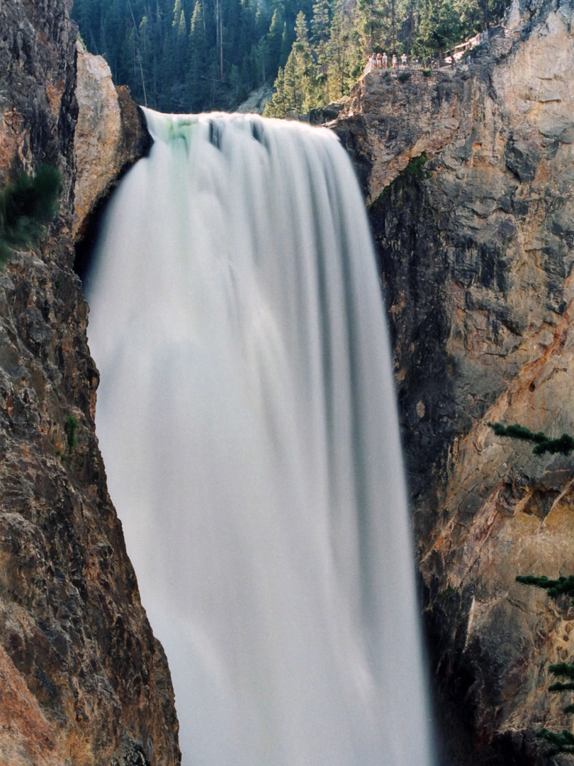 Below the Lower Falls